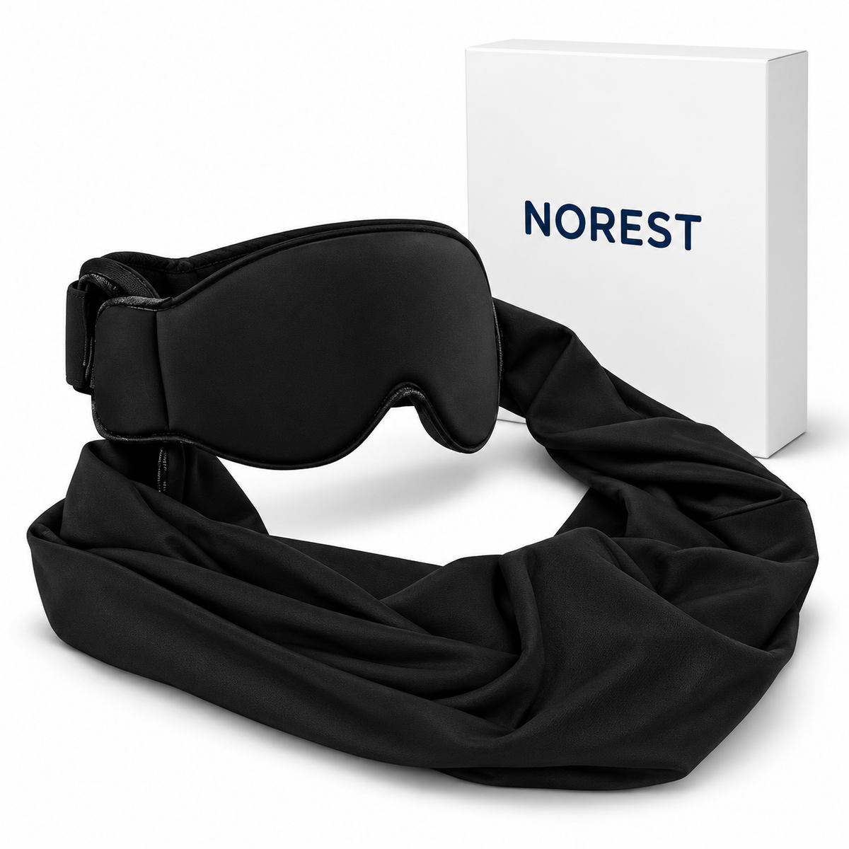 Almohada y antifaz 3 en 1 para dormir sentado